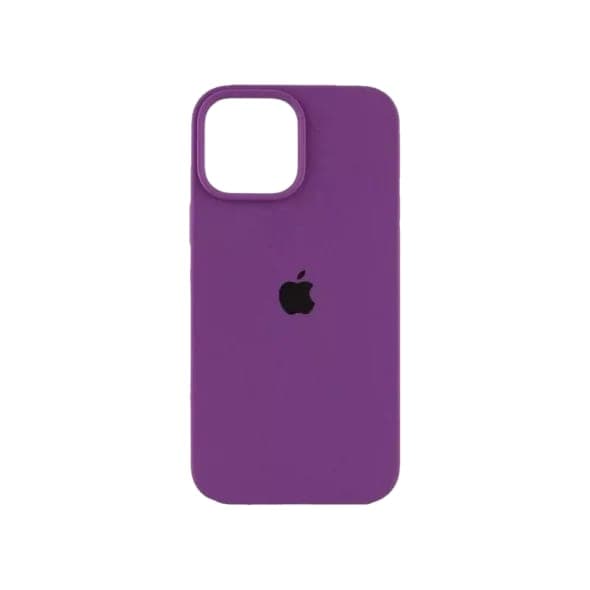 Чохол для Apple iPhone 14 Pro Max Silicone Case Frosted with Magsafe Purple/фіолетовий Copy