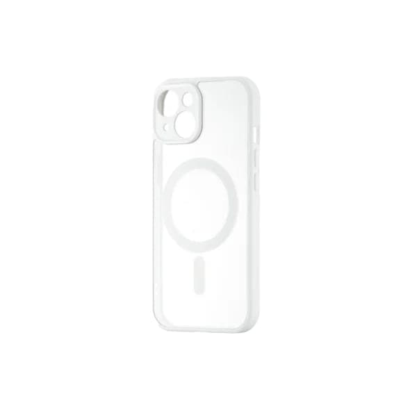 Чохол для Apple iPhone 15 Plus FULL CAMERA ROCK Pure Magnet White/білий