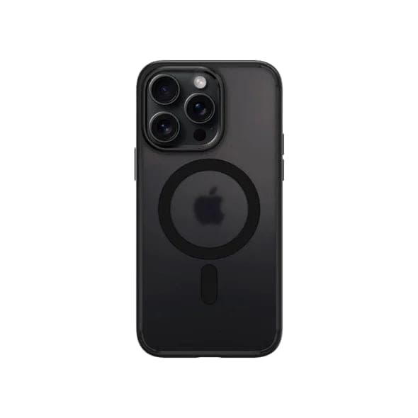 Чохол для Apple iPhone 15 Pro Clear Case ROCK Pure Magnet Black/чорний
