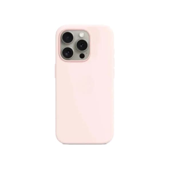 Чохол для Apple iPhone 15 Pro Max Silicone Case Chalk Pink/рожева крейда Copy