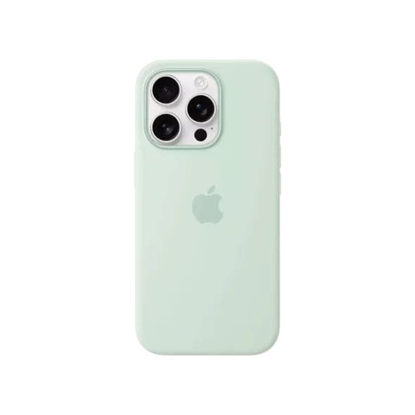 Чохол для Apple iPhone 16 Pro Silicone Case with MagSafe HQ Copy Aquamarine