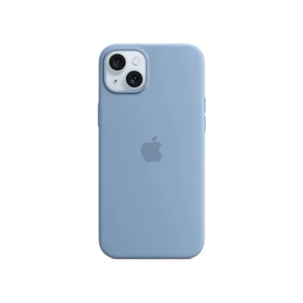 Чохол для iPhone 15 Plus Silicone Case with MagSafe - Winter Blue (MT19)