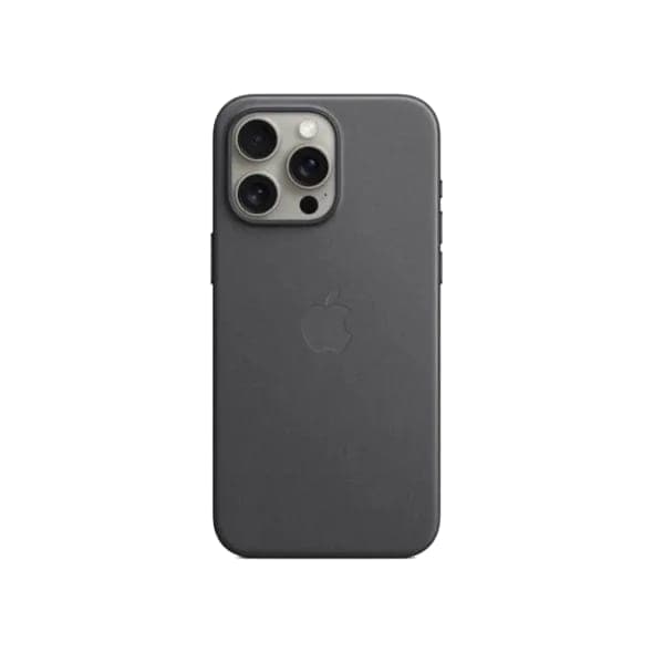 Чохол для iPhone 15 Pro FineWoven Case with MagSafe - Black (MT4H3)