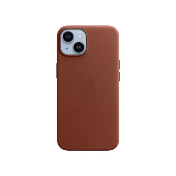 Чохол для смартфона Apple iPhone 14 Leather Case with MagSafe - Umber (MPP73)