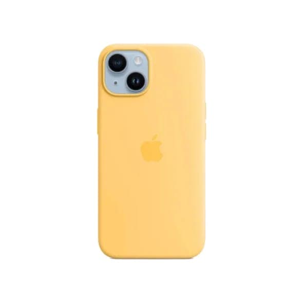 Чохол для смартфона Apple iPhone 14 Silicone Case with MagSafe - Sunglow (MPT23)