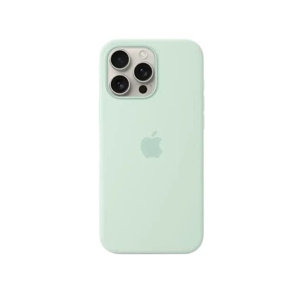 Чохол для смартфона Apple iPhone 16 Pro Max Silicone Case with MagSafe – Aquamarine (MDGY4)
