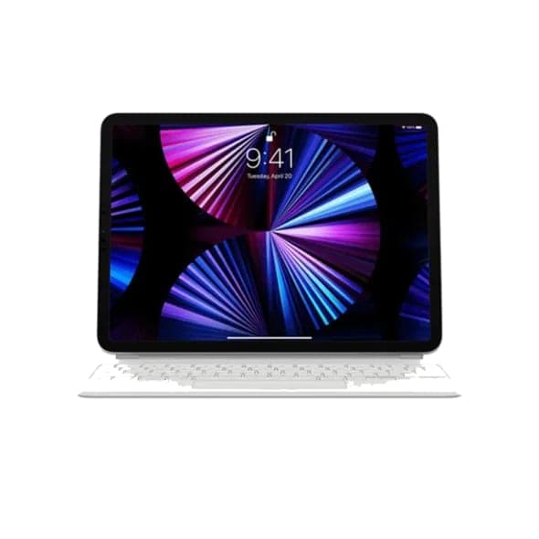 Чохол-клавіатура для планшета Apple Magic Keyboard for iPad Pro 11 3rd gen. and iPad Air 4th gen. - US English - White (MJQJ3)