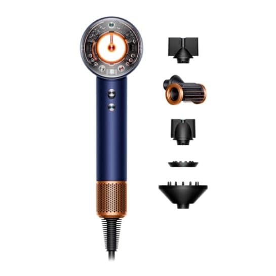 Фен Dyson Supersonic HD16 Nural Straight+Wavy Prussian Blue/Rich Copper (122612-01)
