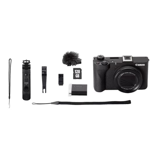 Фотоапарат Canon PowerShot V1 Premium Vlogger Kit Black (6390C006)