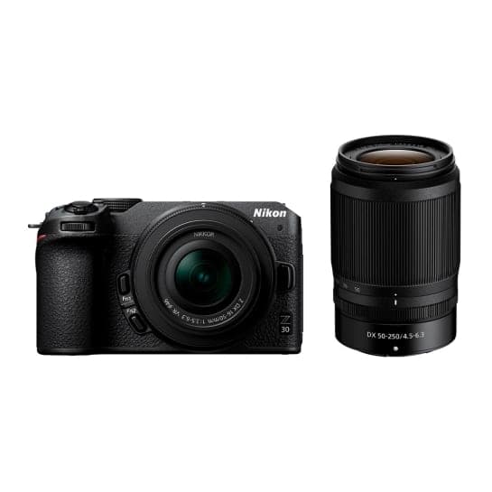 Фотоапарат із двома змінними об'єктивами Nikon Z30 Kit 16-50mm + 50-250mm VR (VOA110K002)
