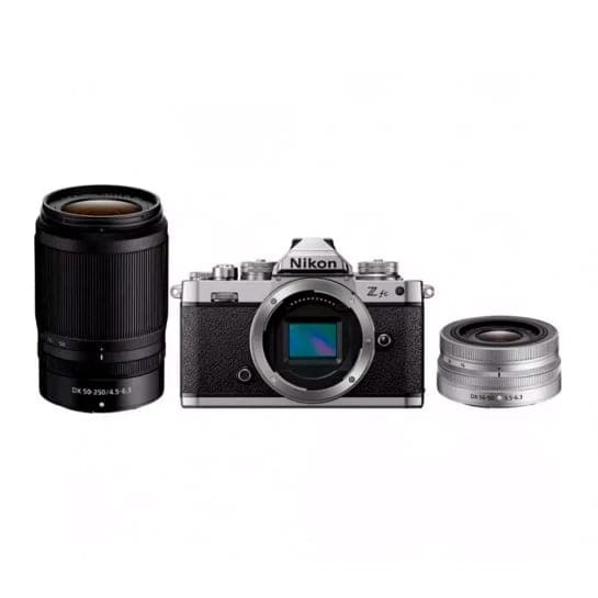 Фотоапарат із двома змінними об'єктивами Nikon Z fc Kit 16-50 + 50-250mm VR (VOA090K003)
