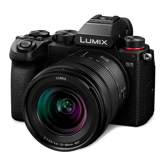 Фотоапарат зі змінним об'єктивом Panasonic Lumix DC-S5 Kit 20-60mm (DC-S5KEE-K)
