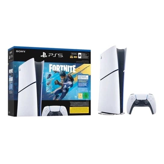 Ігрова консоль Sony PlayStation 5 Slim Digital Edition 825GB + Fortnite Flowering Chaos Bundle