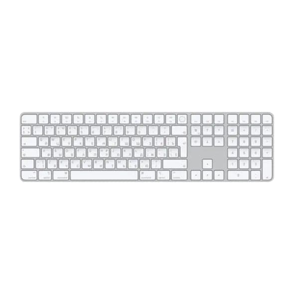 Клавіатура Apple Magic Keyboard with Touch ID and Numeric Keypad for Mac models with Apple silicon (MK2C3)