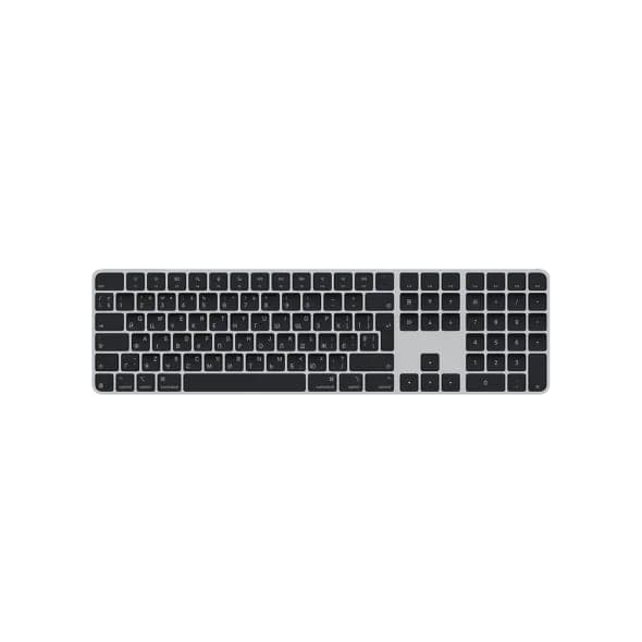 Клавіатура Apple Magic Keyboard with Touch ID and Numeric Keypad for Mac with Apple silicon USB-C Black Keys (MXK83)
