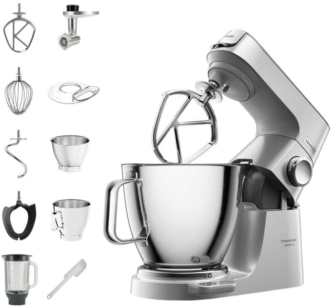 Кухонна машина Kenwood KVL85.224.SI Titanium Chef Baker XL