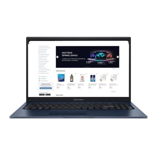 Ноутбук Asus Vivobook 15 X1504VA-BQ499 (90NB10J1-M00PH0) Quiet Blue UA (Open Box)