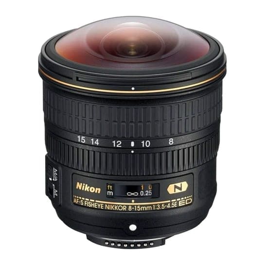 Об'єктив для фотоапарата Nikon AF-S FISHEYE NIKKOR 8-15mm f/3.5-4.5E ED (JAA831DA)