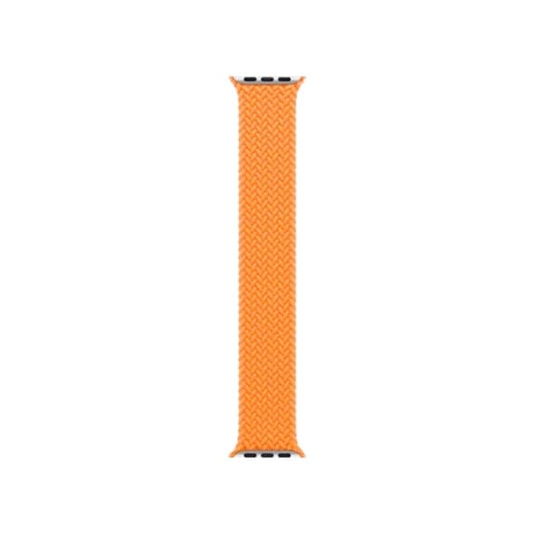 Ремінець Apple Bright Orange Braided Solo Loop - Size 3 для Watch 42/44/45/49mm (MQYL3)