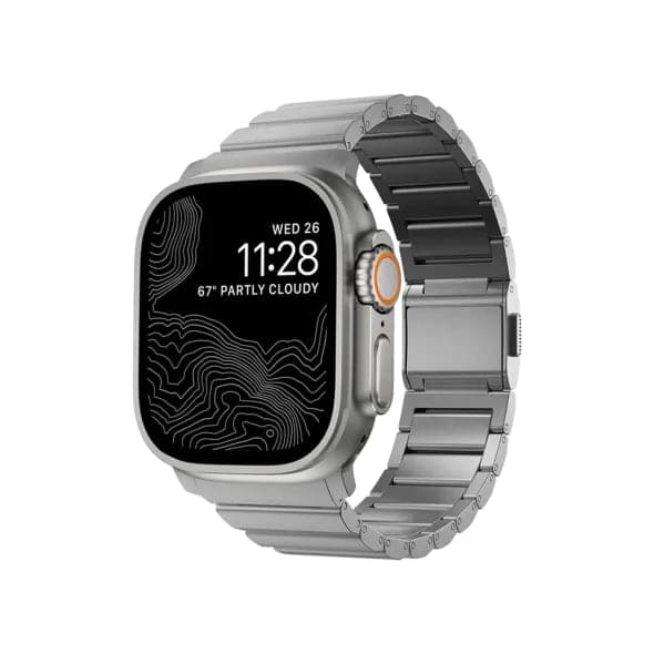 Ремінець Nomad Titanium Band V2 Natural Hardware Natural 46mm/49mm (NM014858858)