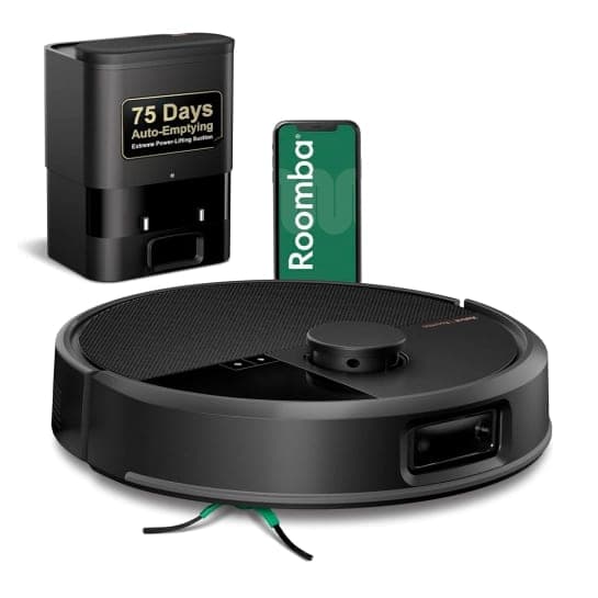 Робот-пилосос iRobot Roomba Max 705 Vac + AutoEmpty Black