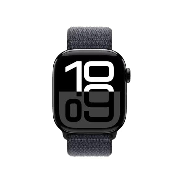 Смарт-годинник Apple Watch Series 10 GPS 42mm Jet Black Aluminum Case w. Ink Sport Loop (MWWG3)