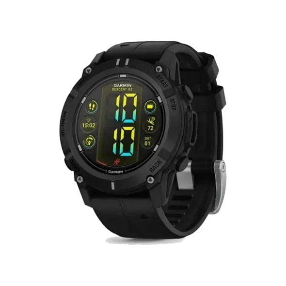 Смарт-годинник Garmin Descent G2 Black with Black Band (010-02986-00)