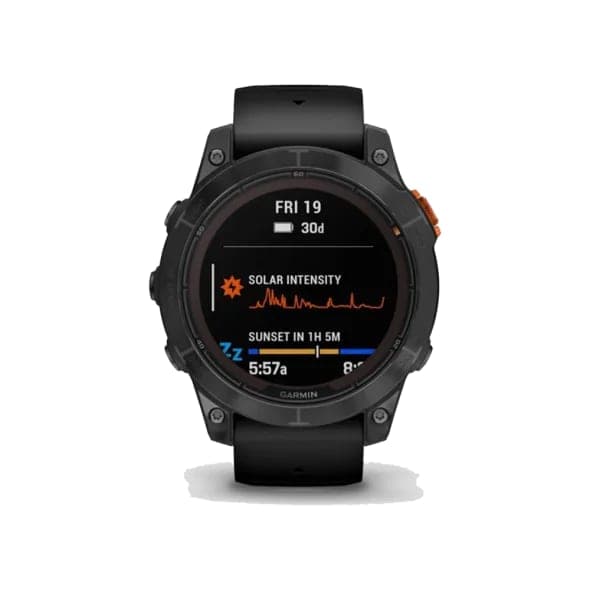 Смарт-годинник Garmin Fenix 7 Pro Solar Slate Gray w. Black Band (010-02777-00/01)