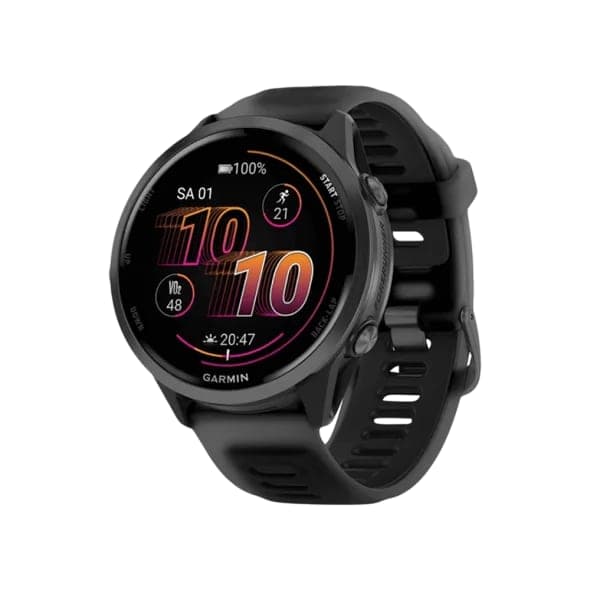 Смарт-годинник Garmin Forerunner 570 47mm Slate Gray Aluminum w. Translucent Black/Black Band (010-02971-00)