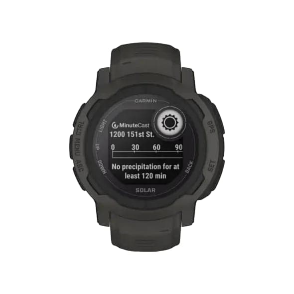 Смарт-годинник Garmin Instinct 2 Solar Graphite (010-02627-10)