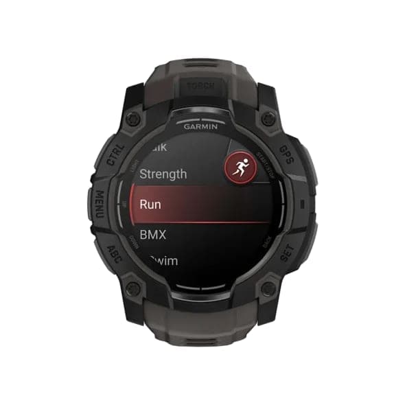 Смарт-годинник Garmin Instinct 3 50mm AMOLED Black with Charcoal Band (010-03020-00/40)