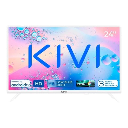 Телевізор Kivi 24, HD, Smart TV, White (24H760QW)