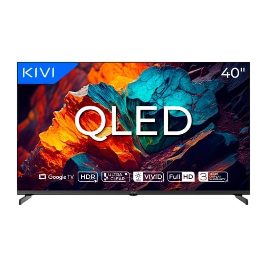 Телевізор Kivi 40, QLED, FHD, Google TV (40F720QB)