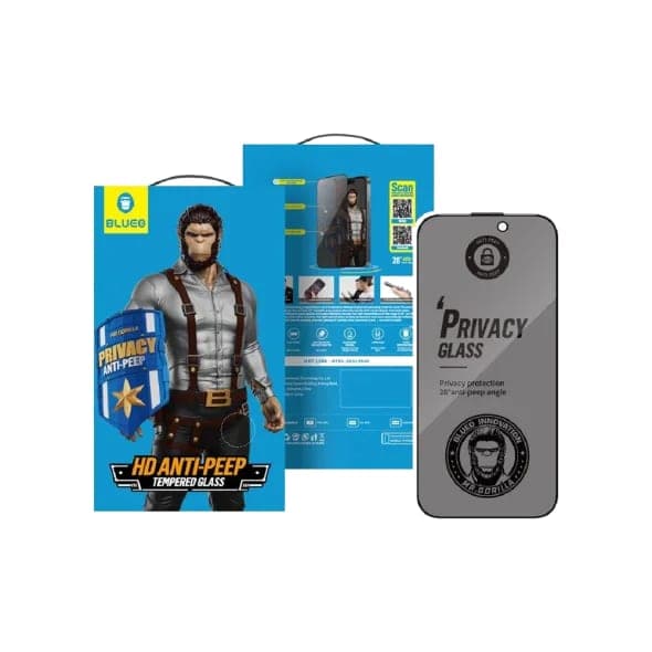Захисне скло iPhone 15 Pro Privacy BLUEO