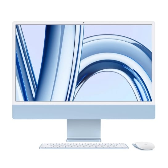 Б/У Моноблок Apple iMac 24 M3 Chip 8GB/256GB/8CPU/10GPU Blue 2023 (MQRQ3) (Відмінний)