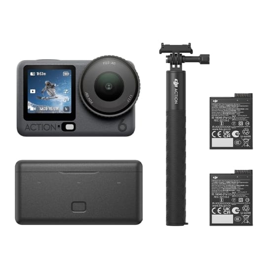 Екшн-камера DJI Osmo Action 6 Enhanced Combo (6937224136243)