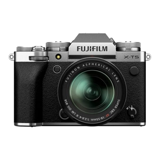 Фотоапарат со сменным об'єктивом Fujifilm X-T5 Kit 18-55mm Silver (16783111)