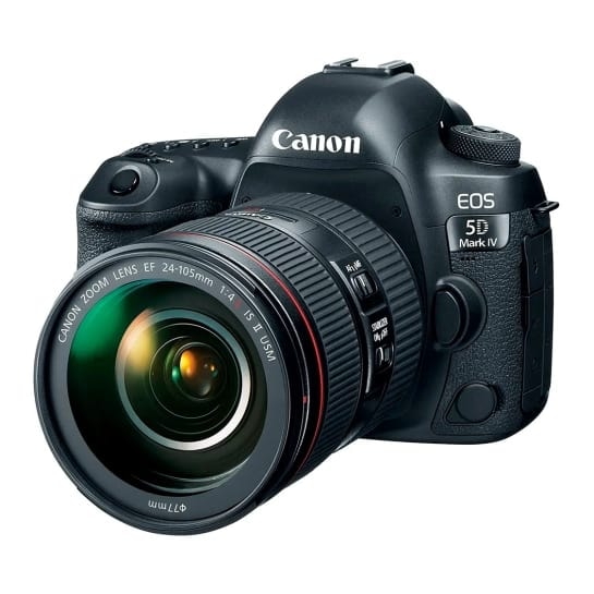 Фотоапарат зі змінним об'єктивом Canon EOS 5D Mark IV 24-105mm f/4 L II IS USM (1483C030)