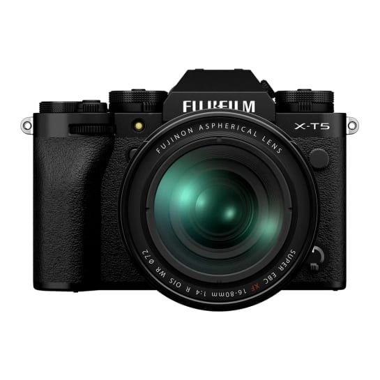 Фотоапарат зі змінним об'єктивом Fujifilm X-T5 Kit 16-80mm Black (16782636)