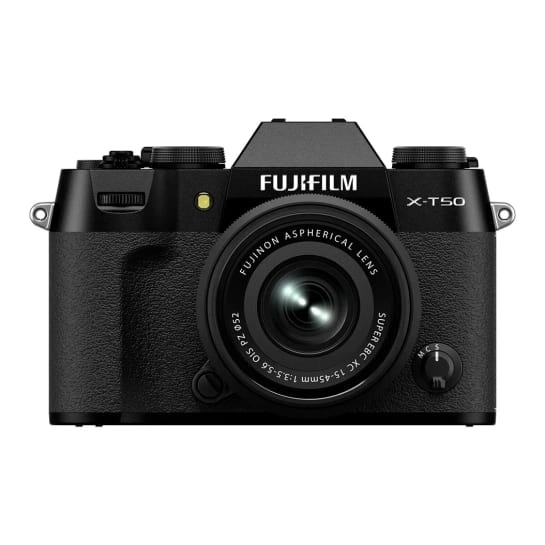 Фотоапарат зі змінним об'єктивом Fujifilm X-T50 Kit 15-45mm f/3.5-5.6 Black (16828741)
