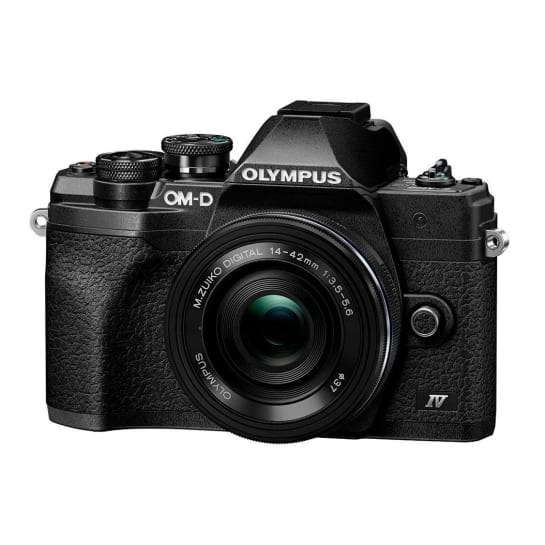 Фотоапарат зі змінним об'єктивом Olympus OM-D E-M10 Mark IV Kit 14-42mm Black