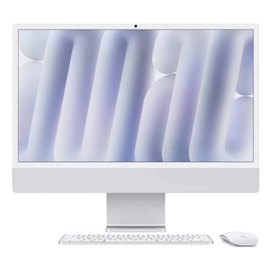 Моноблок Apple iMac 24'' M4 10CPU/10GPU 16GB/512GB Silver (MWUV3UA/A) 2024