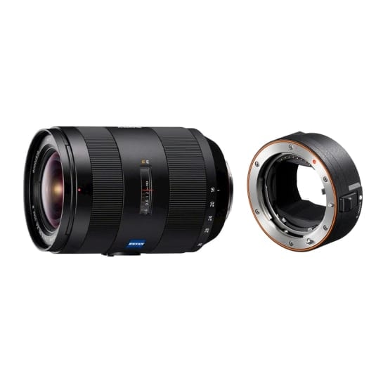 Об'єктив фотокамери Sony 16-35mm f/2.8 SSM Carl Zeiss II DSLR/SLT + адаптер Sony LA-EA5 для A-mount (SAL1635Z2+LAEA5.SYU)