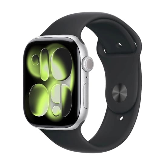 Смарт-годинник Apple Watch Series 11 GPS 42mm Aluminium Space Gray Case with Black Sport Band - M/L