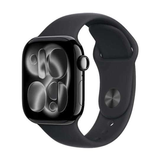 Смарт-годинник Apple Watch Series 11 GPS + Cellular 42mm Jet Black Aluminium Case with Black Sport Band - S/M