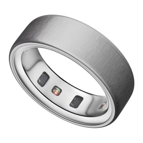 Смарт-кільце Oura Ring 4 Brushed Silver Size 12 (JZ90-54220-12)