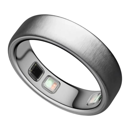 Смарт-кільце Oura Ring 5 Brushed Silver Size 7 (JZ90-61619-07)