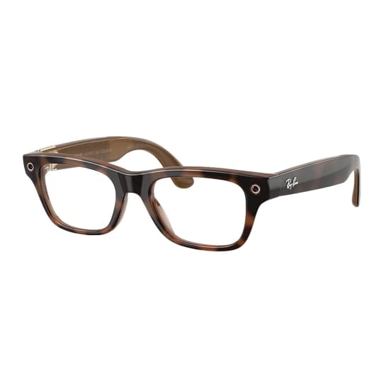 Смарт-окуляри Ray-Ban Meta Blayzer Optics Gen 2 - Shiny Havana with Demo Lens (RW7001 8528 50-19)