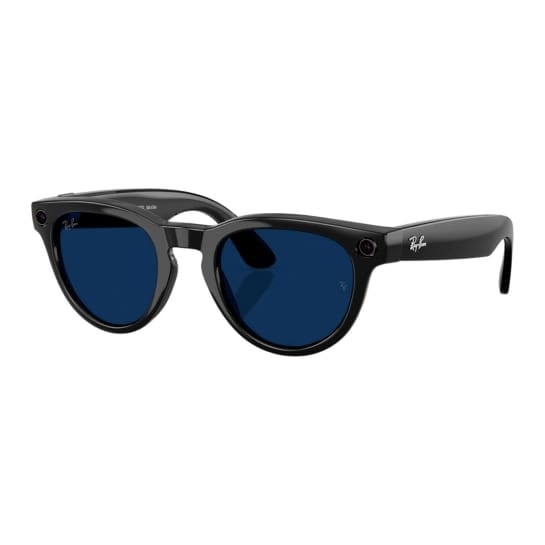 Смарт-окуляри Ray-Ban Meta Headliner Gen 2 Low Bridge Fit - Shiny Black Frame with Clear/Sapphire Transitions Lenses (RW4013F 601/MF51)