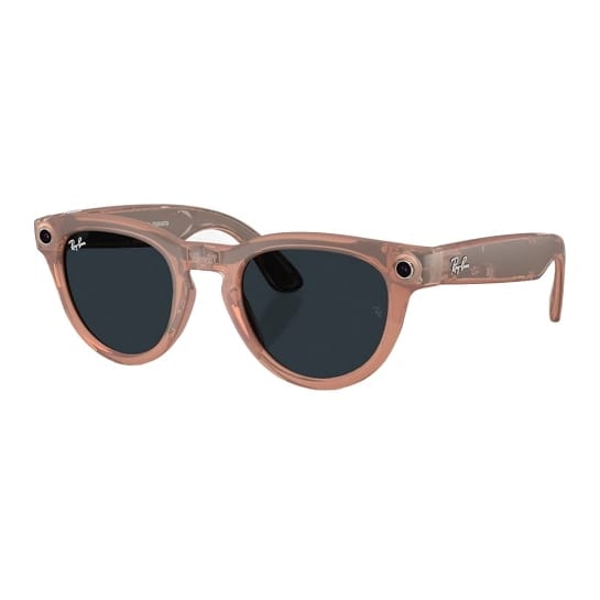 Смарт-окуляри Ray-Ban Meta Headliner Gen 2 - Matte Transparent Peach Frame with Clear to Grey Transitions Lenses (RW4013 68901Z 50-23)